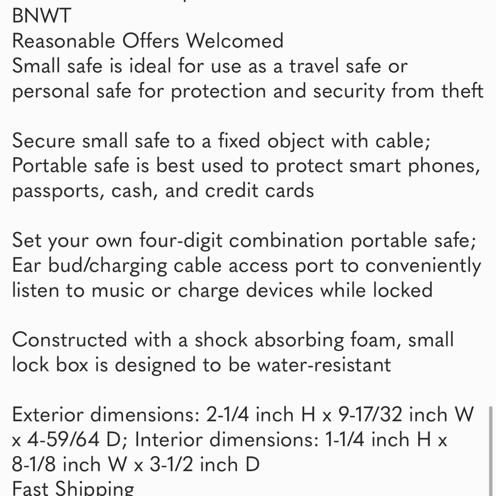 Master Lock Safe Space - Picture 5 of 8